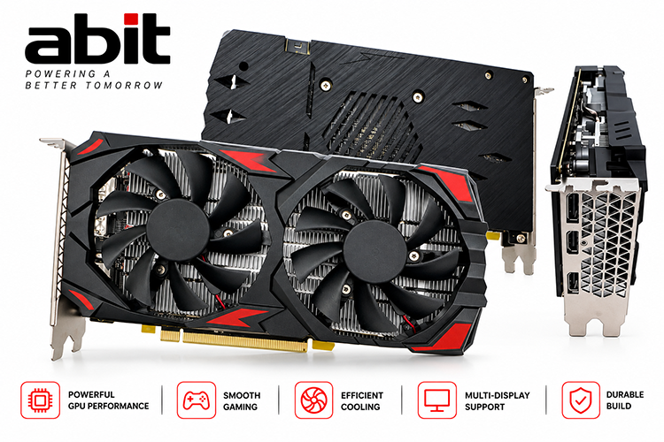 Abit Radeon RX 580 8GB Graphics Card | High Performance Gaming GPU