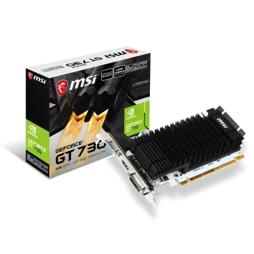 MSI GeForce GT 730 2GB DDR3 Graphics Card