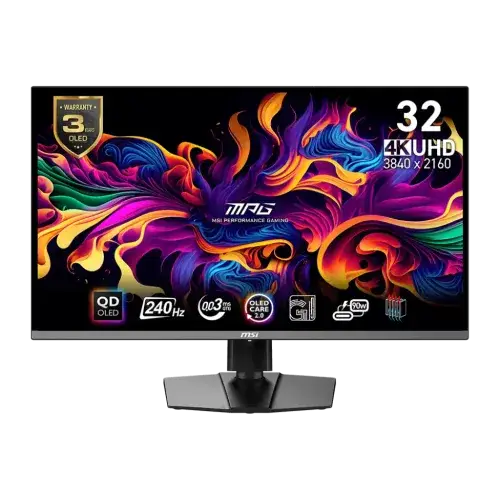 MSI MPG 321URX 31.5" QD-OLED 4K UHD 240Hz Gaming Monitor